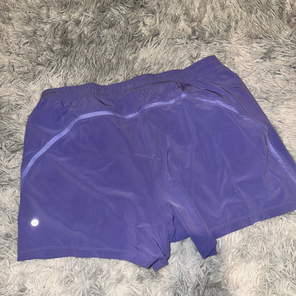 lululemon dark lavender pace breaker  Athletic Shorts